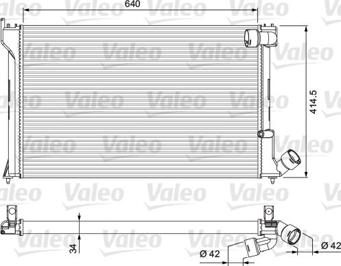 Valeo 231289 - Radiators, Motora dzesēšanas sistēma autodraugiem.lv