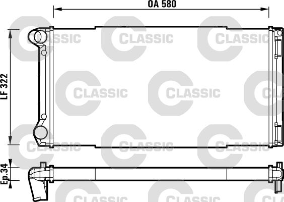 Valeo 232913 - Radiators, Motora dzesēšanas sistēma autodraugiem.lv