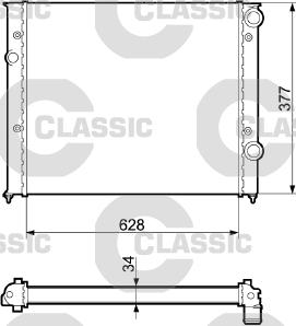 Valeo 232437 - Radiators, Motora dzesēšanas sistēma autodraugiem.lv