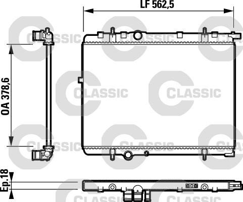 Valeo 232891 - Radiators, Motora dzesēšanas sistēma autodraugiem.lv