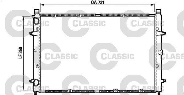 Valeo 232397 - Radiators, Motora dzesēšanas sistēma autodraugiem.lv