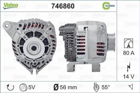 Valeo 746860 - Ģenerators autodraugiem.lv