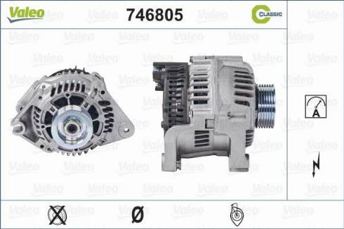 Valeo 746805 - Ģenerators autodraugiem.lv