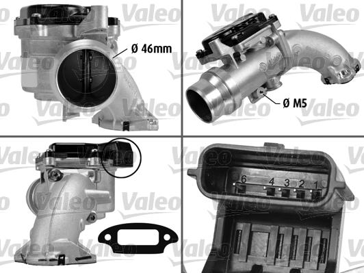 Valeo 700429 - Droseļvārsta pievada stiprinājums autodraugiem.lv