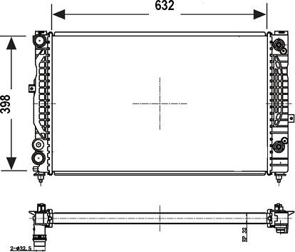 Valeo 700766 - Radiators, Motora dzesēšanas sistēma autodraugiem.lv