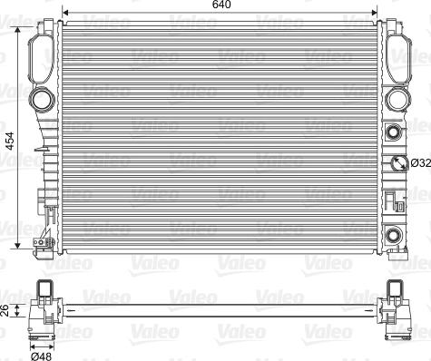 Valeo 701575 - Radiators, Motora dzesēšanas sistēma autodraugiem.lv