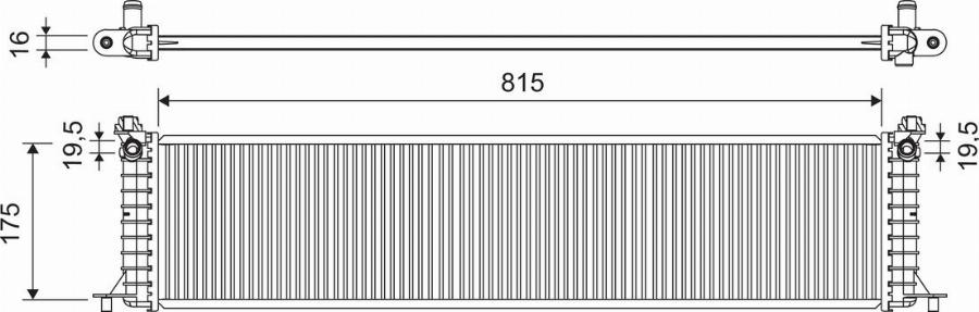 Valeo 701320 - Radiators, Motora dzesēšanas sistēma autodraugiem.lv