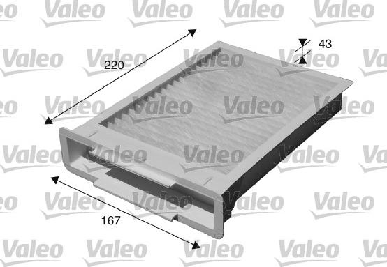 Valeo 715515 - Filtrs, Salona telpas gaiss autodraugiem.lv