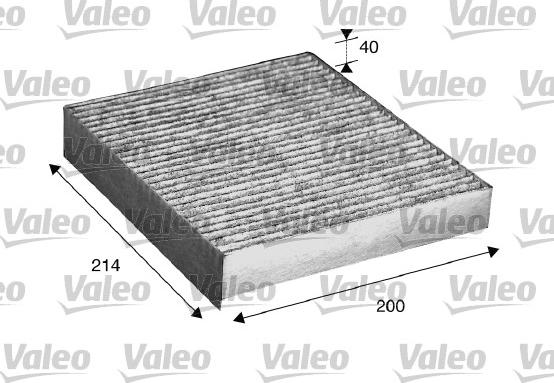 Valeo 715533 - Filtrs, Salona telpas gaiss autodraugiem.lv