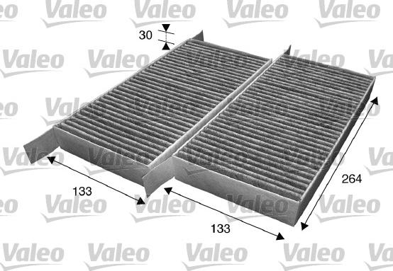 Valeo 715607 - Filtrs, Salona telpas gaiss autodraugiem.lv