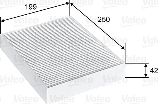 Valeo 715815 - Filtrs, Salona telpas gaiss autodraugiem.lv