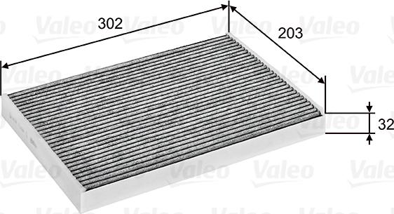 Valeo 716069 - Filtrs, Salona telpas gaiss autodraugiem.lv