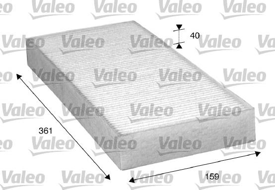 Valeo 716035 - Filtrs, Salona telpas gaiss autodraugiem.lv