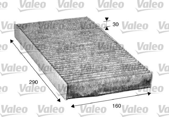 Valeo 716031 - Filtrs, Salona telpas gaiss autodraugiem.lv