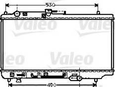 Valeo 734509 - Radiators, Motora dzesēšanas sistēma autodraugiem.lv