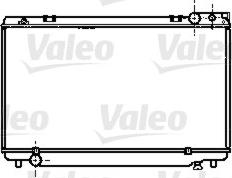 Valeo 734505 - Radiators, Motora dzesēšanas sistēma autodraugiem.lv
