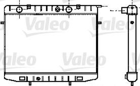 Valeo 734500 - Radiators, Motora dzesēšanas sistēma autodraugiem.lv