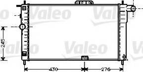 Valeo 734507 - Radiators, Motora dzesēšanas sistēma autodraugiem.lv