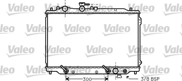 Valeo 734581 - Radiators, Motora dzesēšanas sistēma autodraugiem.lv
