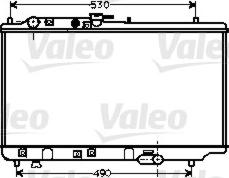 Valeo 734531 - Radiators, Motora dzesēšanas sistēma autodraugiem.lv