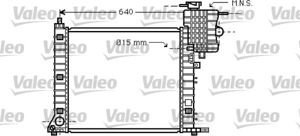 Valeo 734669 - Radiators, Motora dzesēšanas sistēma autodraugiem.lv