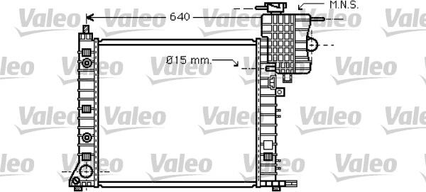 Valeo 734668 - Radiators, Motora dzesēšanas sistēma autodraugiem.lv