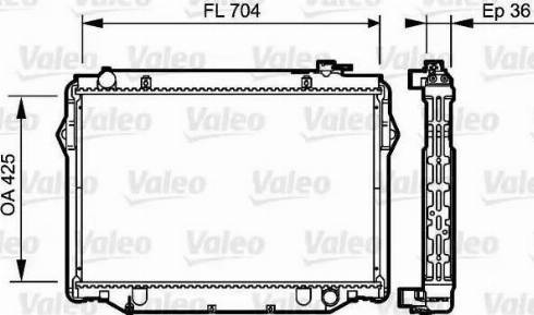 KOYORAD PL011040R - Radiators, Motora dzesēšanas sistēma autodraugiem.lv