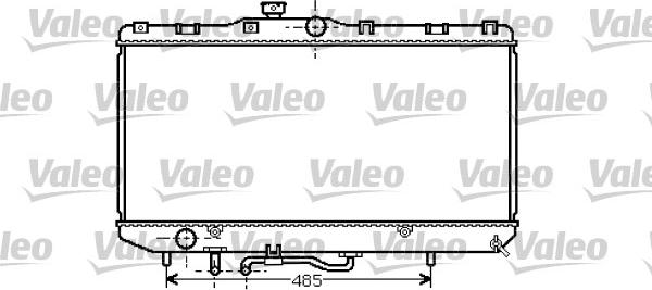 Valeo 734839 - Radiators, Motora dzesēšanas sistēma autodraugiem.lv