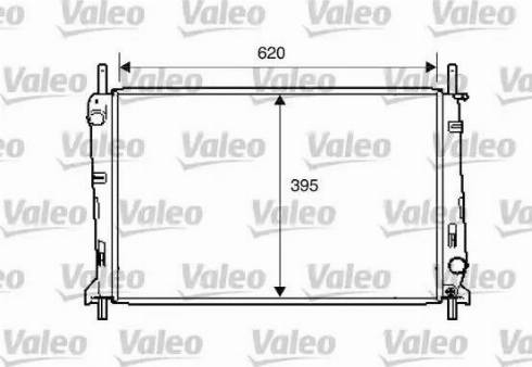 Valeo 734303 - Radiators, Motora dzesēšanas sistēma autodraugiem.lv