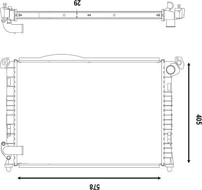 Valeo 734327 - Radiators, Motora dzesēšanas sistēma autodraugiem.lv