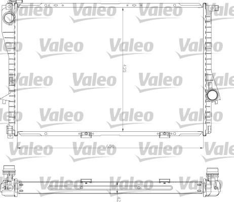 Valeo 734277 - Radiators, Motora dzesēšanas sistēma autodraugiem.lv