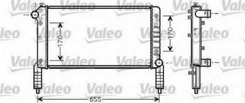 Valeo 734769 - Radiators, Motora dzesēšanas sistēma autodraugiem.lv