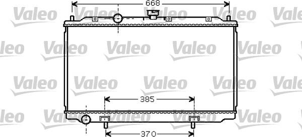 Valeo 734737 - Radiators, Motora dzesēšanas sistēma autodraugiem.lv