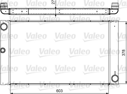 Valeo 735475 - Radiators, Motora dzesēšanas sistēma autodraugiem.lv