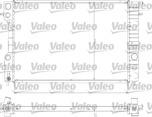 Valeo 735065 - Radiators, Motora dzesēšanas sistēma autodraugiem.lv