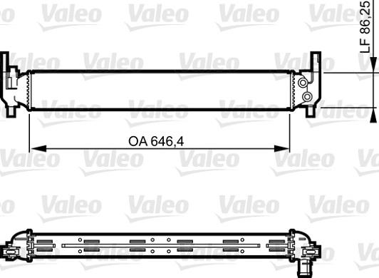 Valeo 735310 - Radiators, Motora dzesēšanas sistēma autodraugiem.lv
