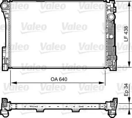Valeo 735292 - Radiators, Motora dzesēšanas sistēma autodraugiem.lv