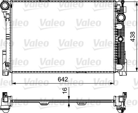 Valeo 735286 - Radiators, Motora dzesēšanas sistēma autodraugiem.lv