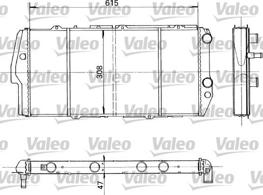 Valeo 730992 - Radiators, Motora dzesēšanas sistēma autodraugiem.lv