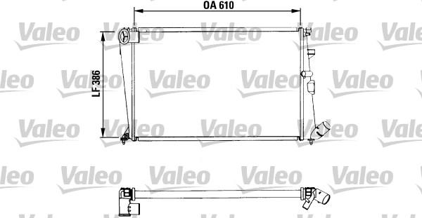 Valeo 730961 - Radiators, Motora dzesēšanas sistēma autodraugiem.lv