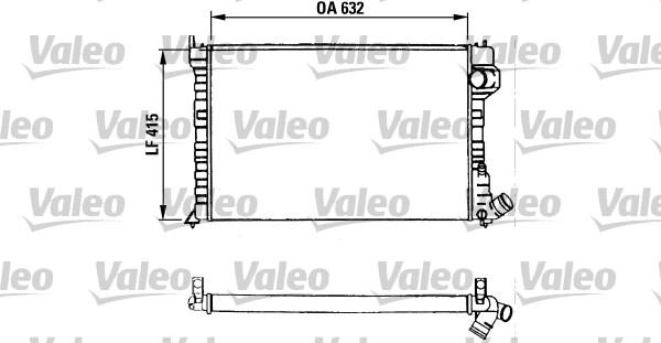 Valeo 730934 - Radiators, Motora dzesēšanas sistēma autodraugiem.lv