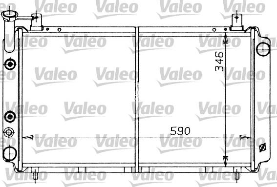 Valeo 730409 - Radiators, Motora dzesēšanas sistēma autodraugiem.lv