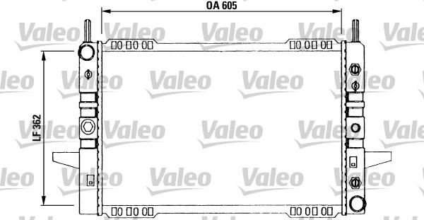 Valeo 730594 - Radiators, Motora dzesēšanas sistēma autodraugiem.lv