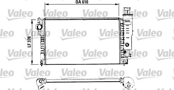 Valeo 730575 - Radiators, Motora dzesēšanas sistēma autodraugiem.lv