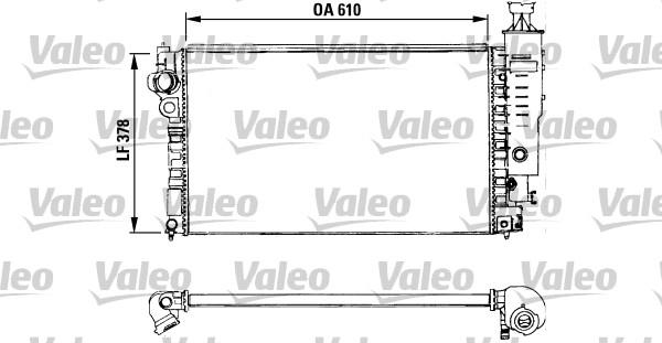 Valeo 730577 - Radiators, Motora dzesēšanas sistēma autodraugiem.lv