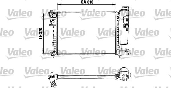 Valeo 730630 - Radiators, Motora dzesēšanas sistēma autodraugiem.lv