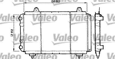 Valeo 730004 - Radiators, Motora dzesēšanas sistēma autodraugiem.lv