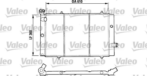 Valeo 730015 - Radiators, Motora dzesēšanas sistēma autodraugiem.lv