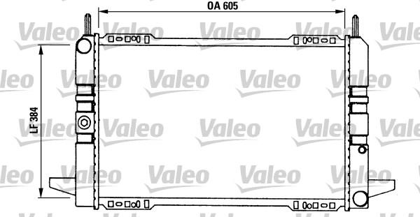 Valeo 730145 - Radiators, Motora dzesēšanas sistēma autodraugiem.lv