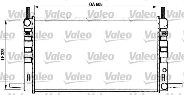 Valeo 730143 - Radiators, Motora dzesēšanas sistēma autodraugiem.lv